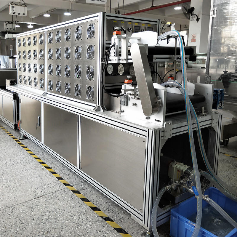 New Automatic Cosmetic Crystal Eye Mask Filling Machine Forming Line For Skin Care Eye Patches Gel