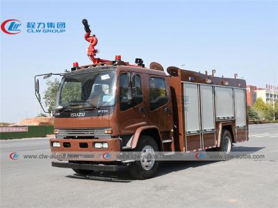 Caminhão do salvamento do fogo da espuma da água de ISUZU FVR 240HP 6000L