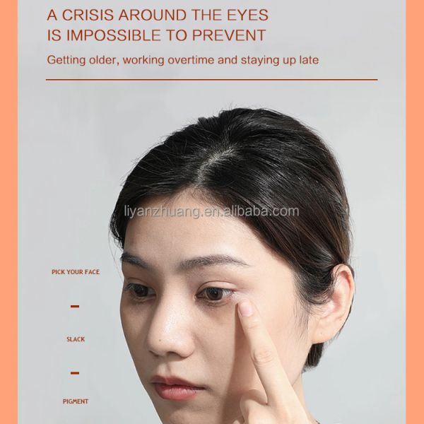 OEM Professional Manufacturer Freeze Dried Collagen Eye Mask Turmeric Infused Sleeping Moisturizer for Anti-Aging Anti-Wrinkle