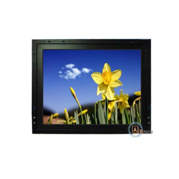 300 Nits 10 Point Multi Touch Screen PCT Industrial Chassis Monitor With VGA Dvi Hdmi 12V Input