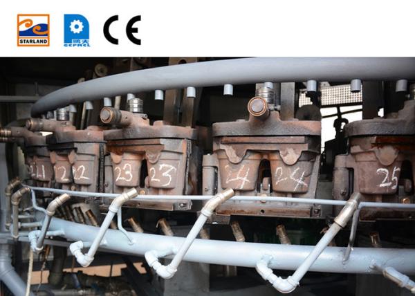 La chaîne de production automatique commerciale de cône de gaufrette a roulé la machine de cône de biscuit de sucre