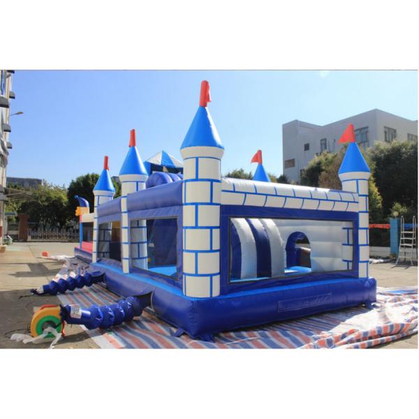 New Commercial PVC Tarpaulin Mini Bouncy Castle Inflatable jumping castles With bouncer slide for sale