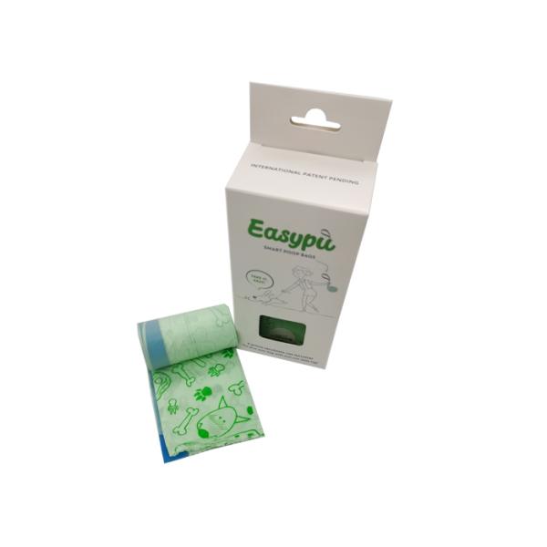 Plastic Free EN13432 Standard Biodegradable Doggy Bags Side Heat Seal