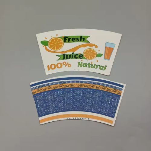FSC Certification Cupstock for Food Grade PE Coated Paper Roll Laminated Paper Cup Fan