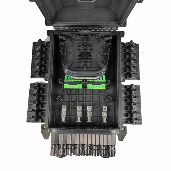 16 Dropcable Ports Fiber Optic Distribution Box IP68 FTTH SC Connector Network FTTX Splitter
