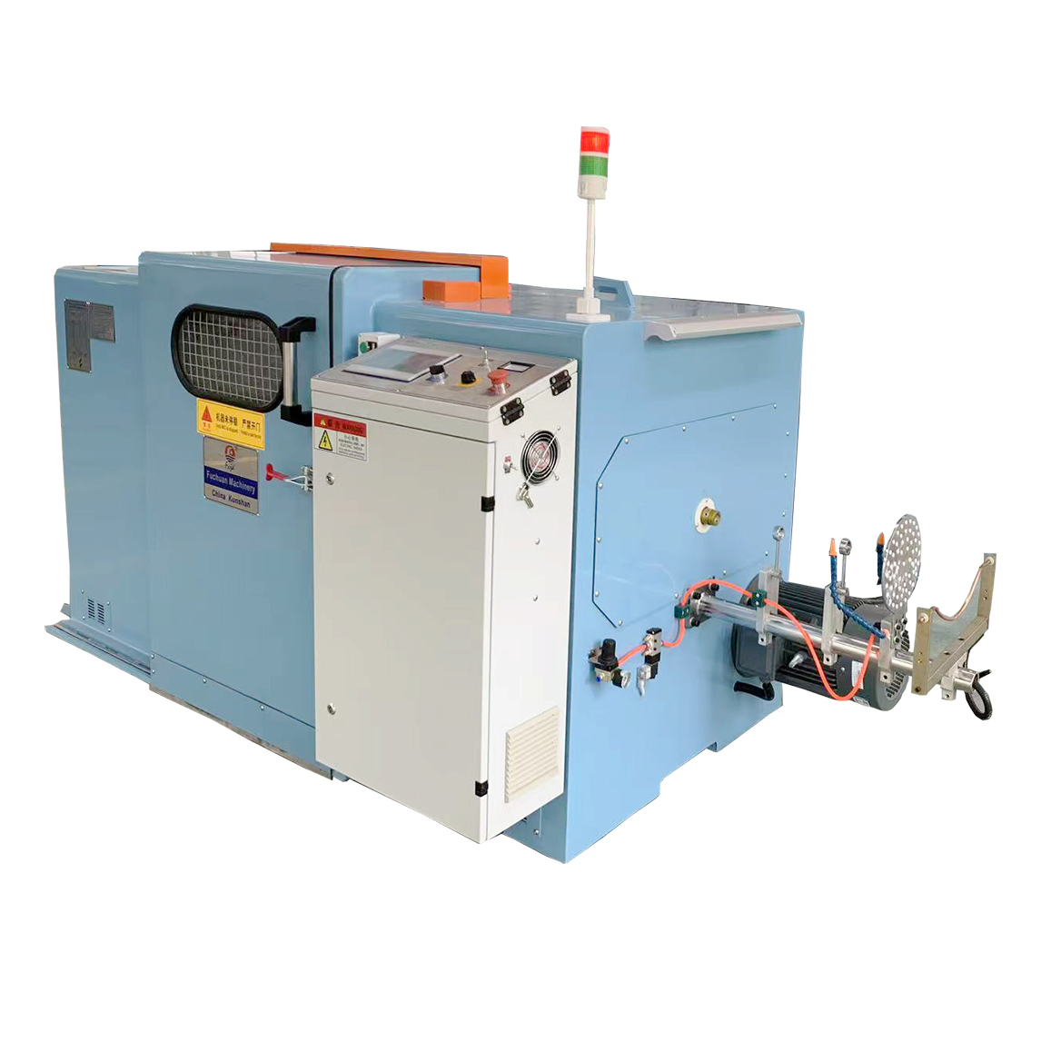 0.03-0.18mm Automatic Double Twist Copper Wire Bunching Machine Cable Equipment