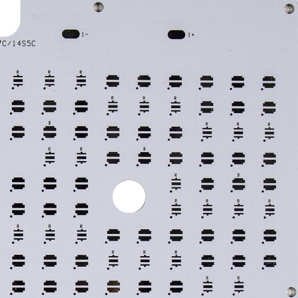 Custom OSP 3030 SMD Aluminum PCB For LED Bedroom Ceiling Light