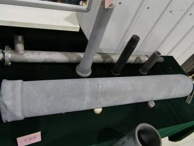 Tubo cerâmico do par termoelétrico da mulite C799 99.5%Al2O3