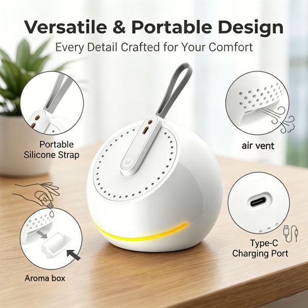 Portable Multi-Scene Ozone Generator – Eliminate All Stubborn Household & Pet Odors