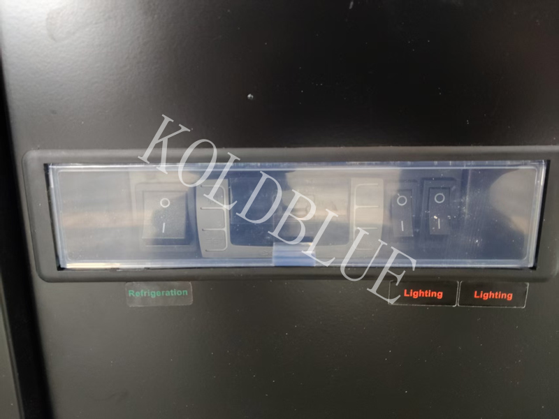998mm Compact Commercial Open Display Fridge for Cafe Grab-and-Go Counters