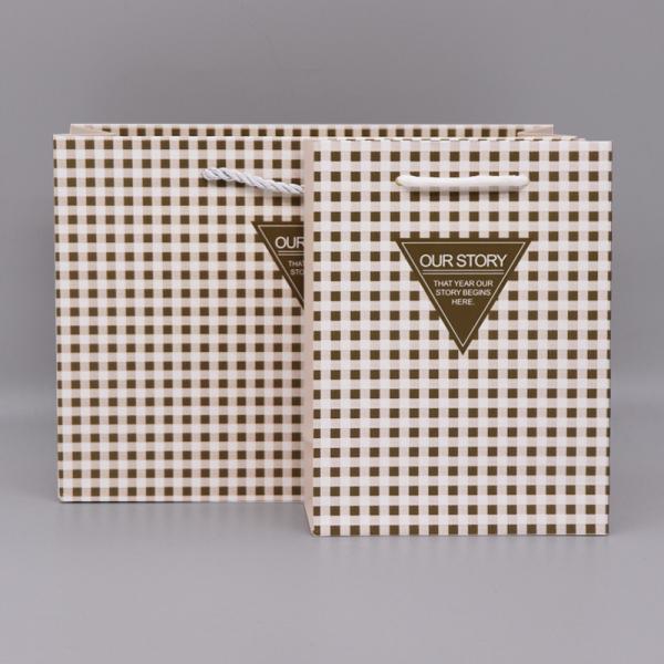 Simple Style custom Paper Bag Packaging For Clothes OEM ODM acceptable