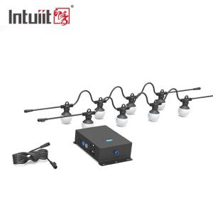 ensemble de boîte de contrôle de ficelle d'ampoule de 6500K RVB LED établi dans