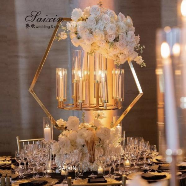 Five Candle Candlestick Candelabra Metal Floor Standing 120cm