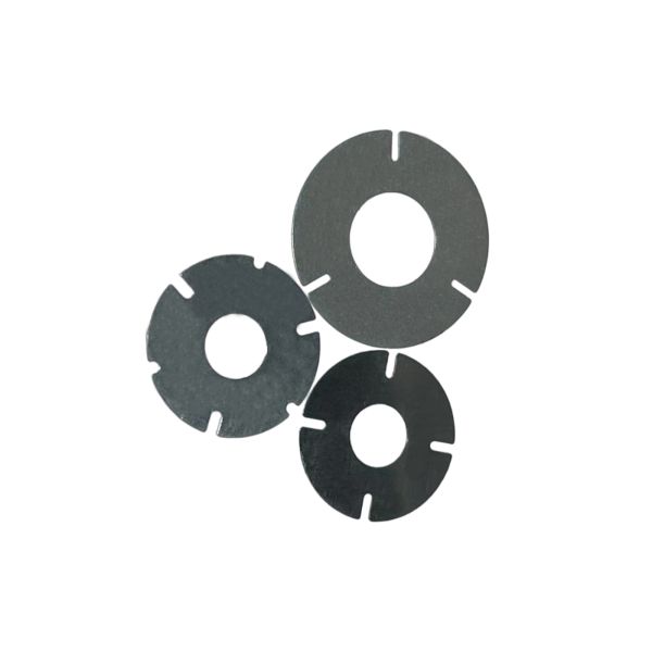 Shock Valve Shims suitable for heavy duty shock valve applications offering enhanced resistance to deformation and wear
