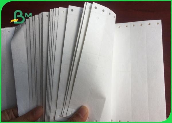 Papel esparadrapo da impressora de Tyvek da etiqueta para a cor eletrônica do branco da etiqueta de prateleira