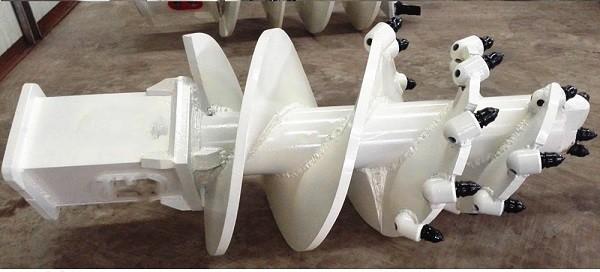 130mm Kelly Box High Grade Q345B Steel Auger Bit High Strength