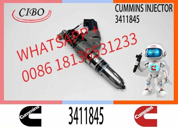 QSM ISM Diesel Engine Fuel Injector Construction Machinery Part 3411845 Common Rail Fuel Injector For Cummins Injector
