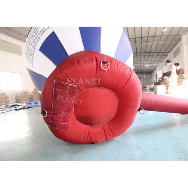 Изготовленный на заказ на открытом воздухе гигантский воздушный шар рекламируя большие раздувные воздушные шары рекламы земли с логотипом для рекламы