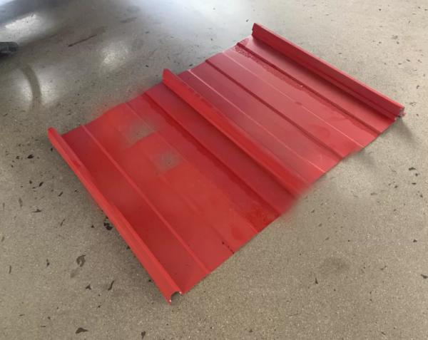 Plc Self Lock Standing Seam Roof Roll Forming Machine 15m/Min 3p