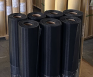 Hydraulic screen epoxy-coated mesh roller low-carbon steel