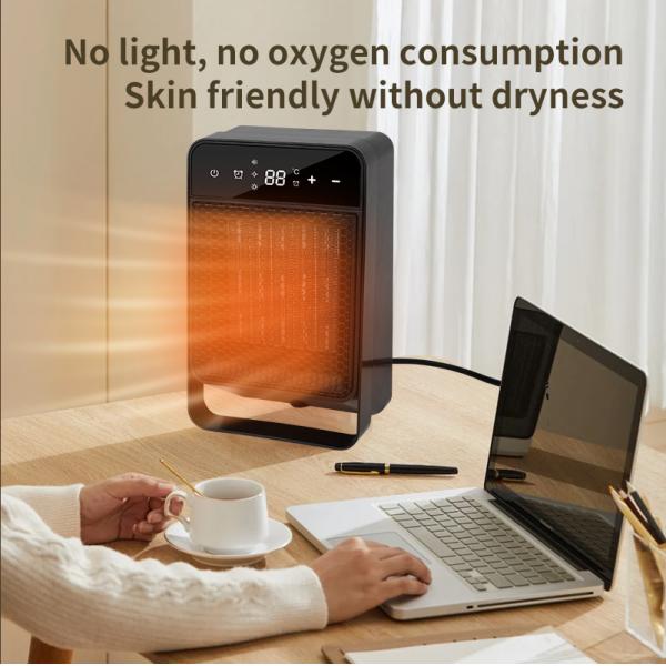 Fast Heating Household Indoor 1500W Portable Electric Space Heater with Thermostat