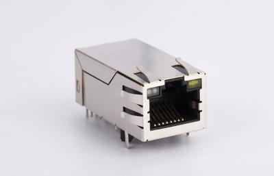 Rj45 Connector Cat5e 1G Magnetic DIP Mounting Fast Ethernet Cable Support