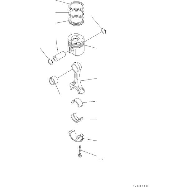 6138-31-2110 Piston Ring Set 6137-31-2040 For Komatsu S6D105 SA6D110