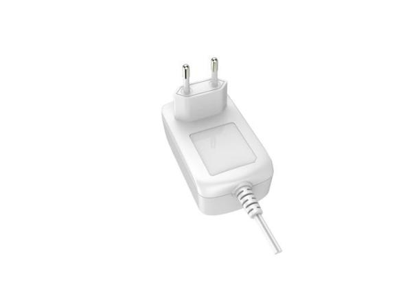 White 12V 2A 24w AC Adapter Universal With EU Plug 2pin 2000ma