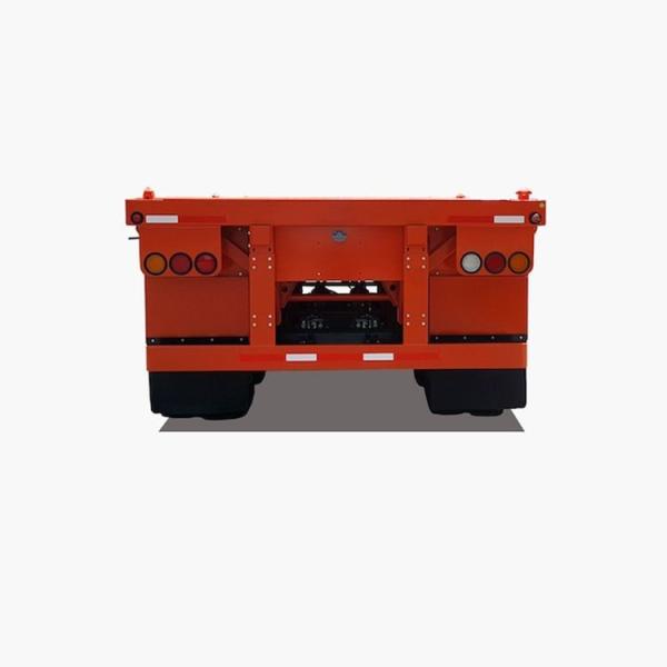 Semi-remorque à plat polyvalente et fiable pour un transport efficace de marchandises
