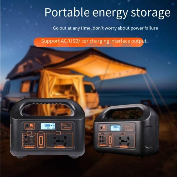 Acampamento Armazenamento de energia Casa Estação de carregamento solar portátil ao ar livre 110V Potência móvel