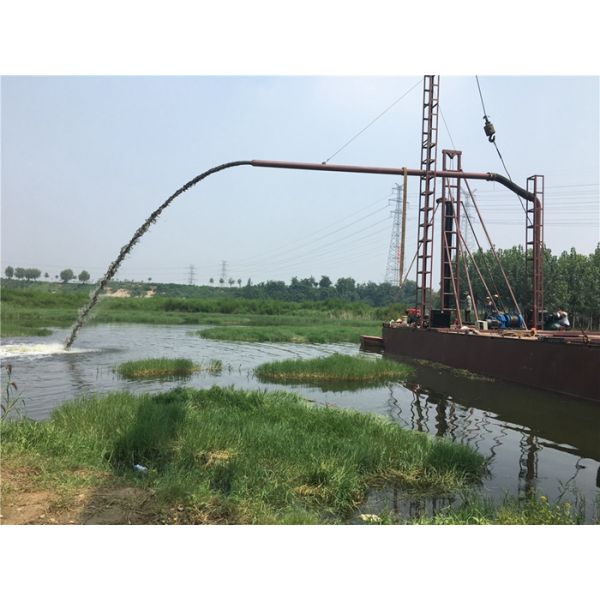 Self Propulsion Amphibious Dredger for Construction / River Dredging