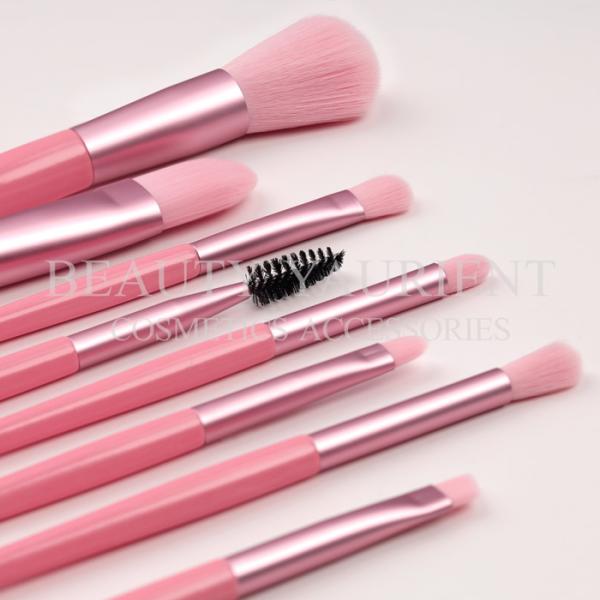 Anti Bac 8 Piece Makeup Brush Set PBT Hair Travel Makeup Brush Set