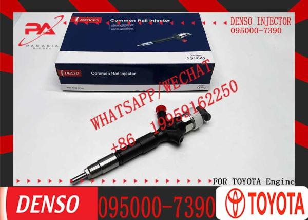 Inyector de tren común nuevo y genuino 095000-5520 095000-5930 095000-6190 095000-7380 095000-7390 095000-7750 para Toyota