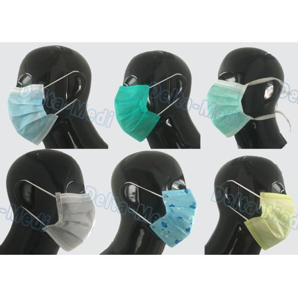 Цвет устранимого лицевого щитка гермошлема Эарлооп 3 Плы не сплетенный голубой для доктора/пациента