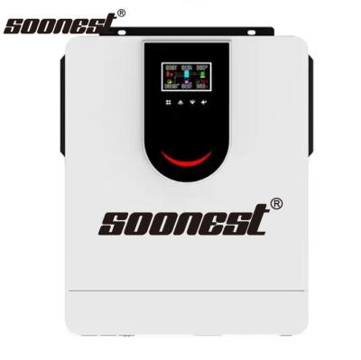 Hybrid Solar Inverter 10Kw With Lithium Battery 5Kva Solar Hybrid Inverter Price Pakistan 12V 120/240V Solar Inverter