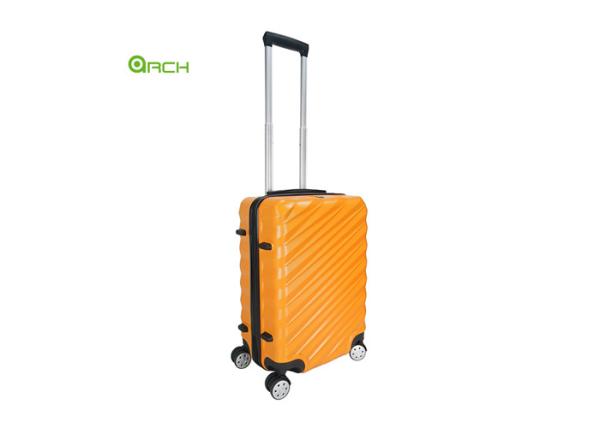 ABS Organizational  Double Spinner Hard Carry On Suitcase
