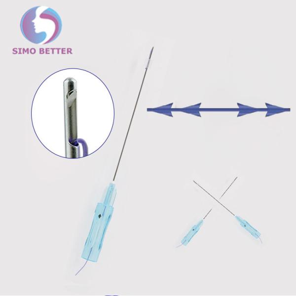 Medical Removal Winkle 3d Face Lifting Pdo Thread Cog Cannula Needle Molding Heart Threads