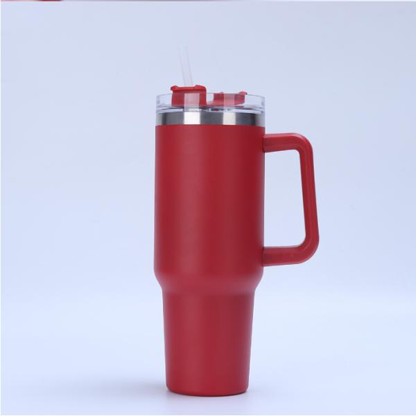 40oz 1200ml Double Wall Vacuum Tumbler Bottle Car Cup Leak Proof