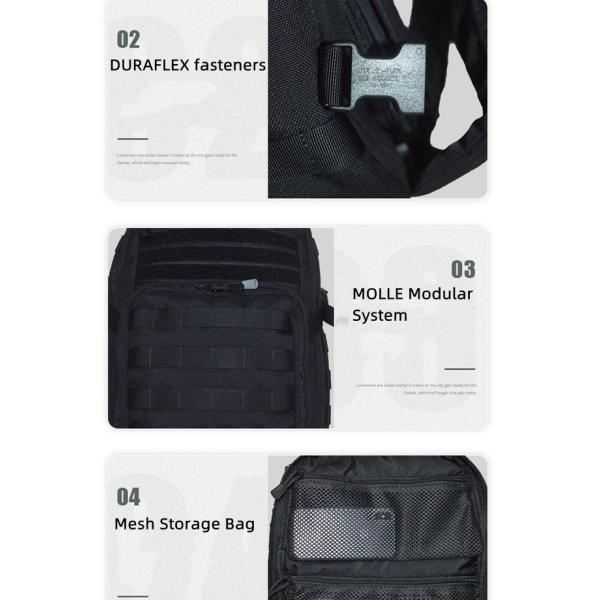 Polyester 40L Military Tactical Backpack Army 30L Military Camping Backpack