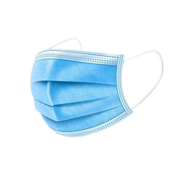 Antibacterial 	Medical 3 Layer Mask Ear Loop Face Mask With Nelson