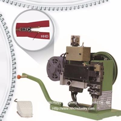 2000pcs/18cm/H Semi Atuo Metal Zipper Top Stop Machine For Garment Luggage