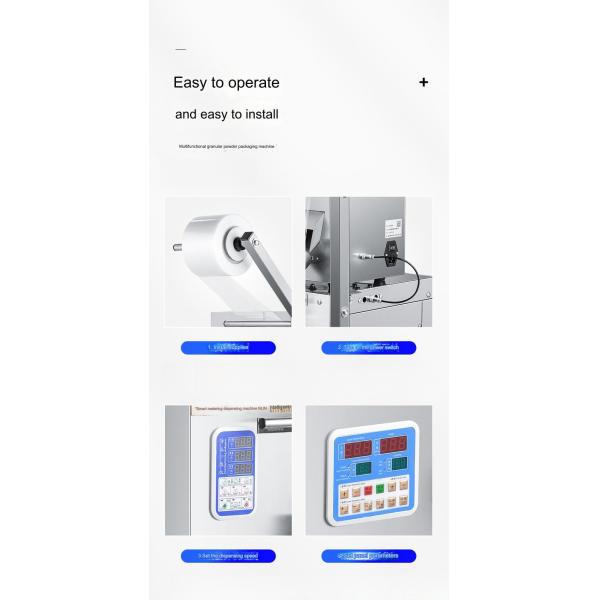3 Sides Seal Bag Type Multifunction Packaging Machine for Potato Chips Production