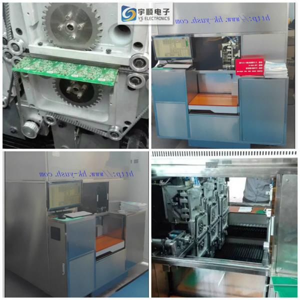 SS V schnitten PWB-Führungs-Schneidemaschine, automatische Rückzugsplatte