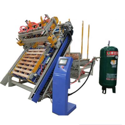 Projeto novo Tray Nailing Machine Wood Pallet de madeira que faz a máquina