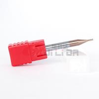 1mm 1/25 » 2mm acier d'alliage d'aluminium de fraise en bout de 1/8