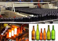 Latest Design Glass Bottle Production Line Amber Green Clear Container Glass