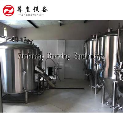 Planta da cervejaria do equipamento de aço inoxidável da fabricação de cerveja de cerveja 500L micro para a venda