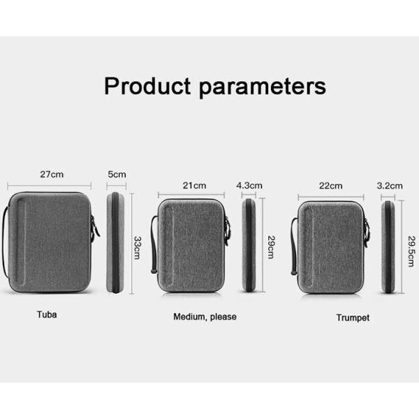 Luxury EVA Tool Case / Compression Resistant  IPad Storage Bag