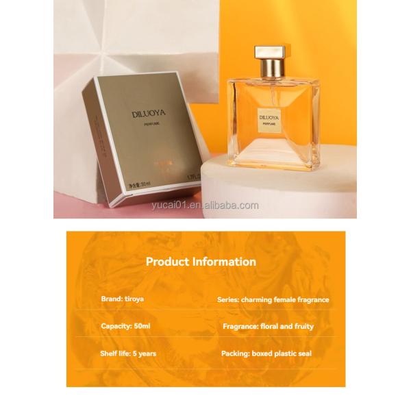Floral Women's Body Perfume 50ml Lasting 72 Hours Original Eau De Parfum Regular Size