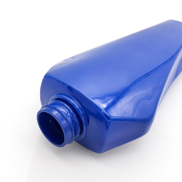 Factory Custom Shampoo Hair Conditioner Bottles 600ml PET Plastic Lotion Shower Gel Body Wash Bottles with Pump Dispenser